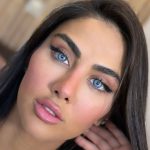 لنز لیزا مدل وایلد بلو سرمه ای طوسی عسلی