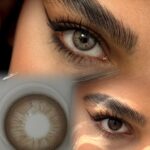 لنز آماندا آلموند هانی Almond honey قهوهای رگه دار